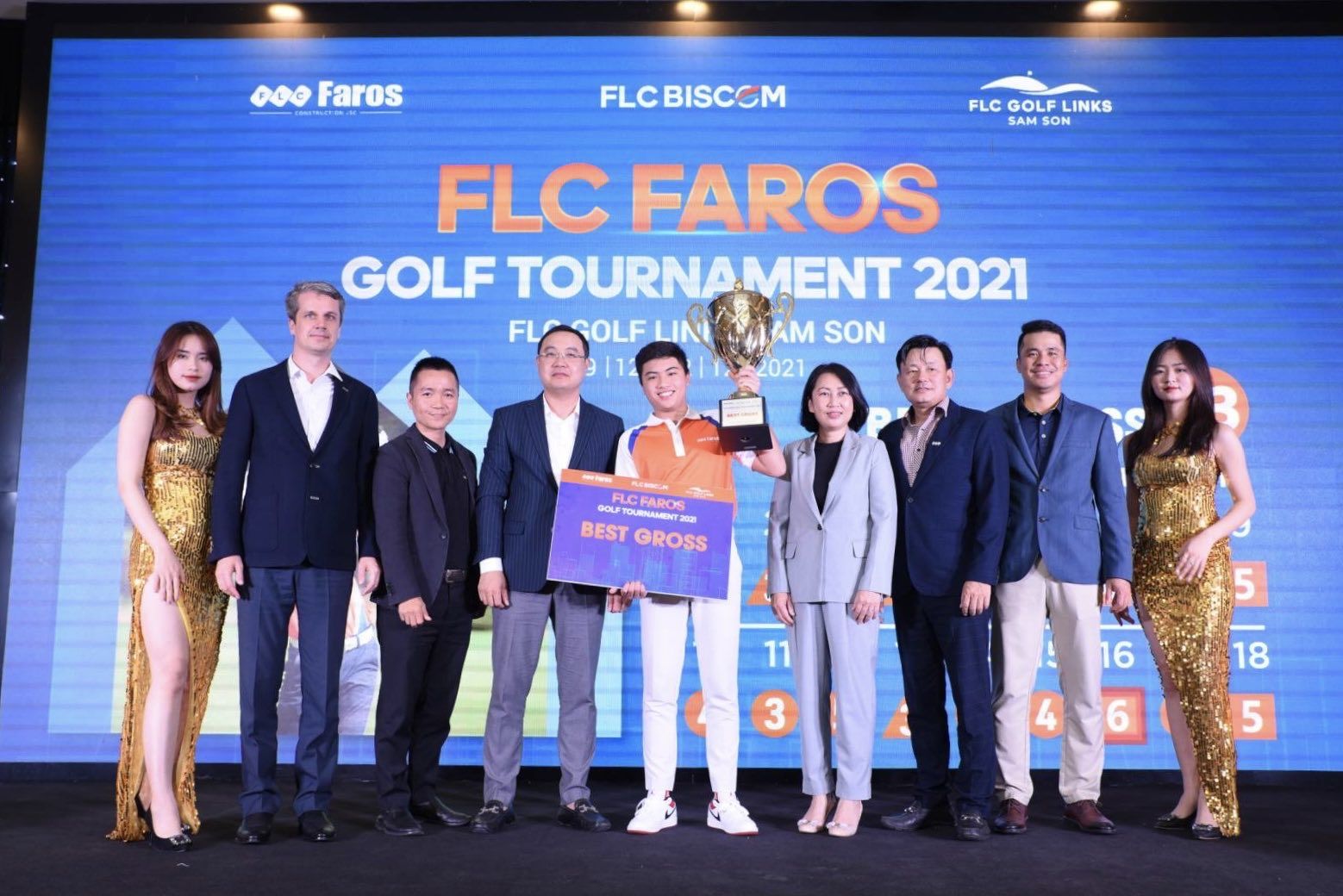 THÀNH TÍCH 73 GẬY, GOLFER NGUYỄN QUANG TRÍ VÔ ĐỊCH GIẢI FLC FAROS GOLF TOURNAMENT 2021